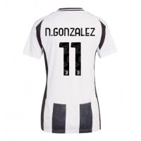 Koszulka piłkarska Juventus Nicolas Gonzalez #11 Strój Domowy dla kobiety 2024-25 tanio Krótki Rękaw